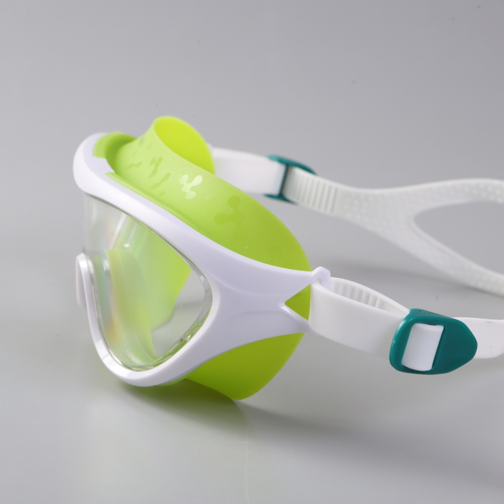 大框成人游泳镜高清防雾PC镜片 