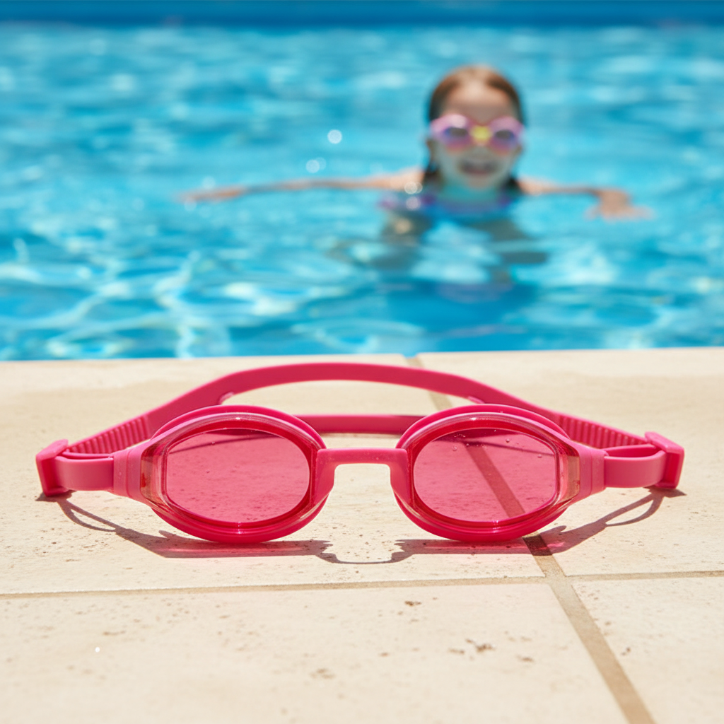 成人防雾硅胶游泳镜 