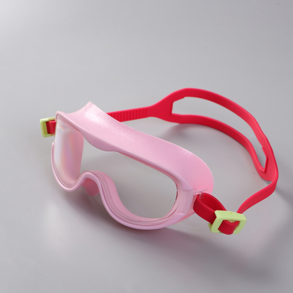 儿童广视角框架眼镜防紫外线防护游泳镜