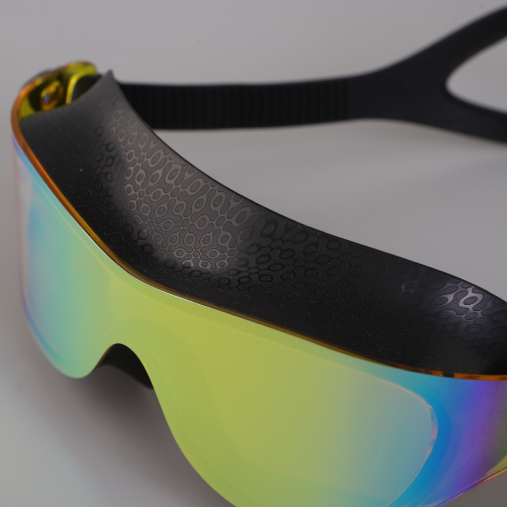 大框成人游泳镜 UV 400 防水防雾光学 