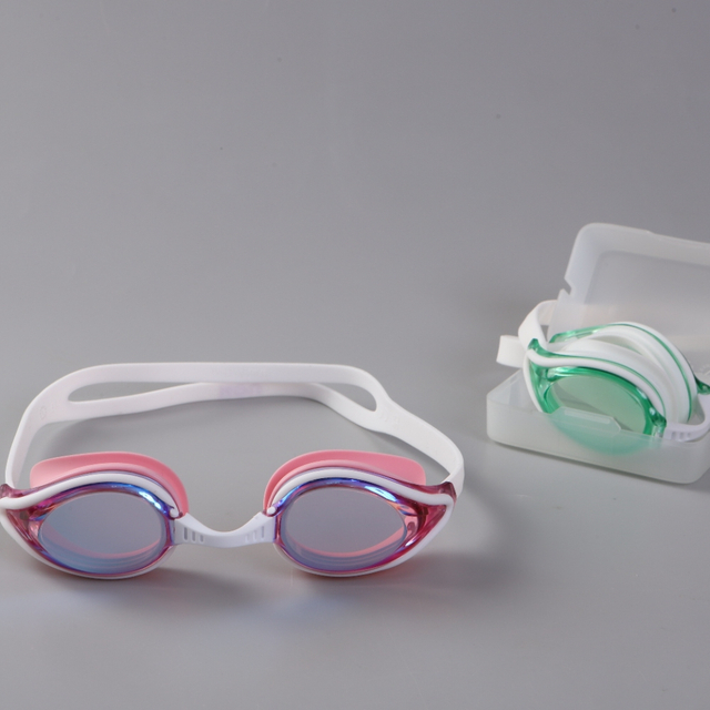 可折叠成人专业可调节竞赛游泳镜